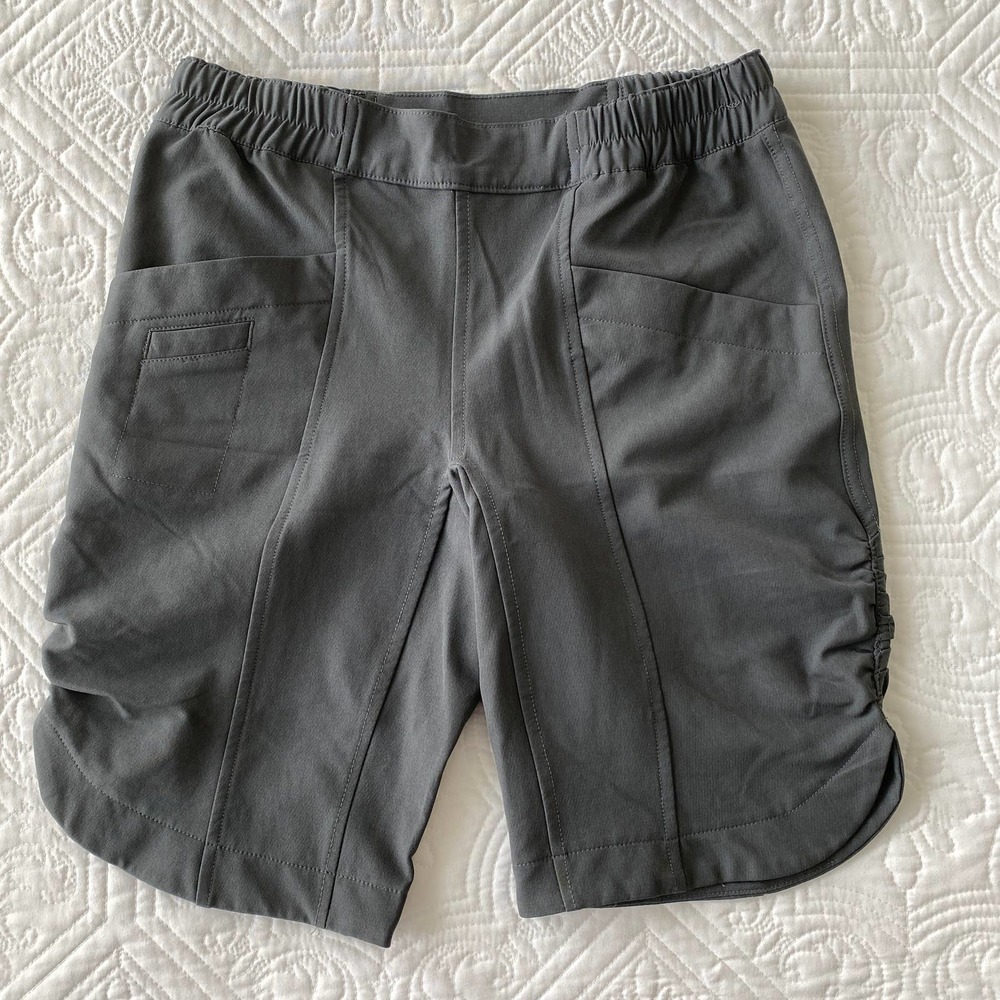 Columbia Pull On Omni Shield Shorts Ruched Side Grey M